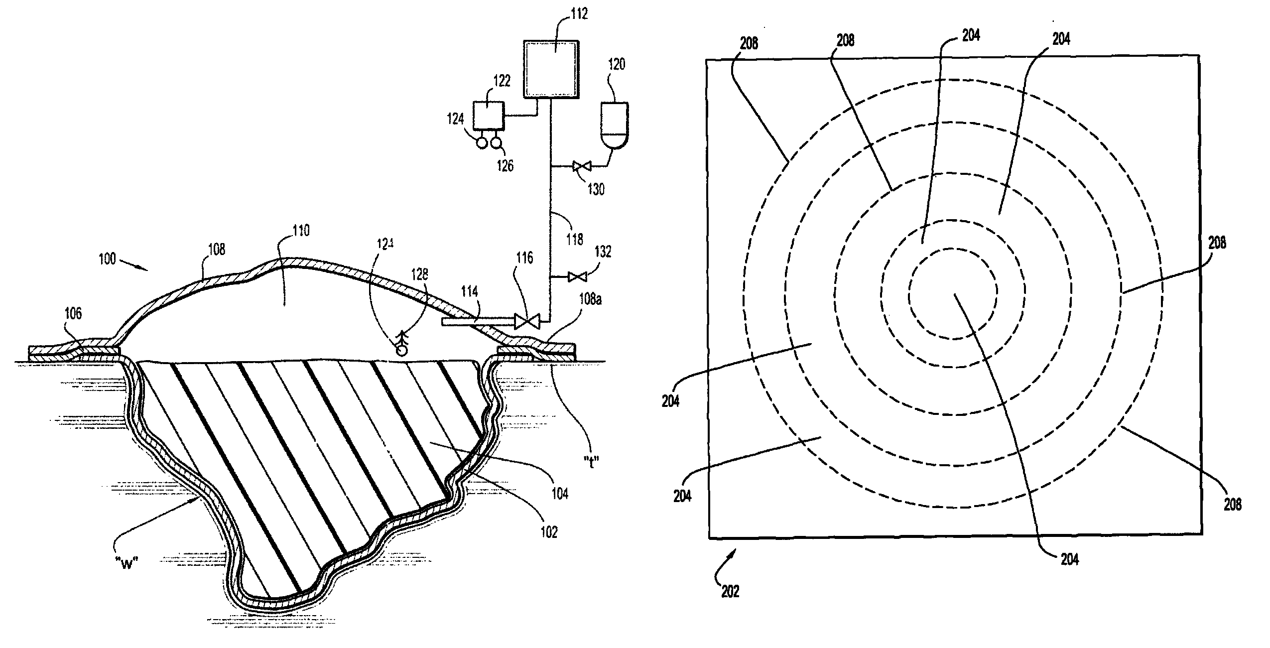 Subatmospheric pressure wound therapy dressing