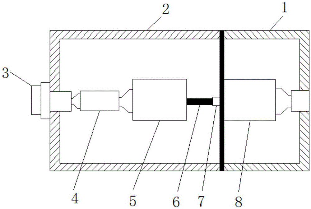 Sonar detection method for water drainage pipeline