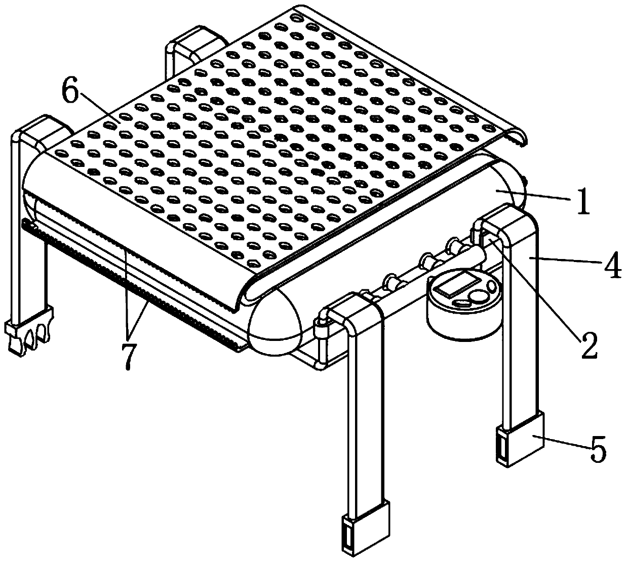 Pressure-reducing seat cushion capable of being automatically regulated and controlled