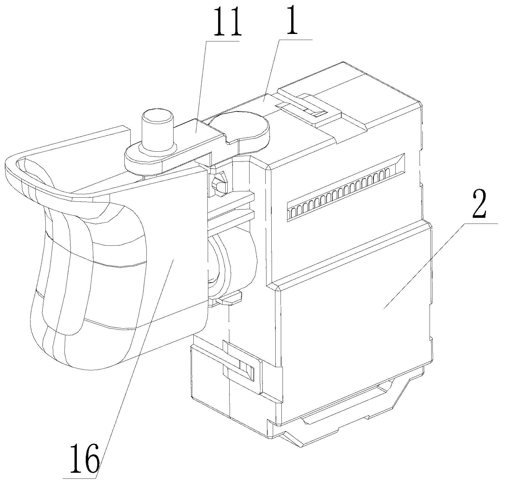 Switch in electric power tool