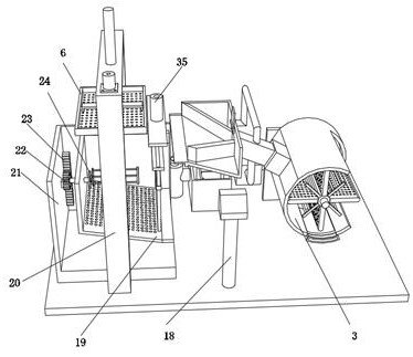 Soybean softening device for organic soybean oil production