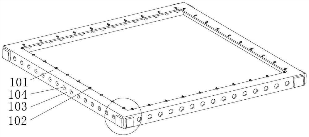 Floating ecological filter bed for riverways