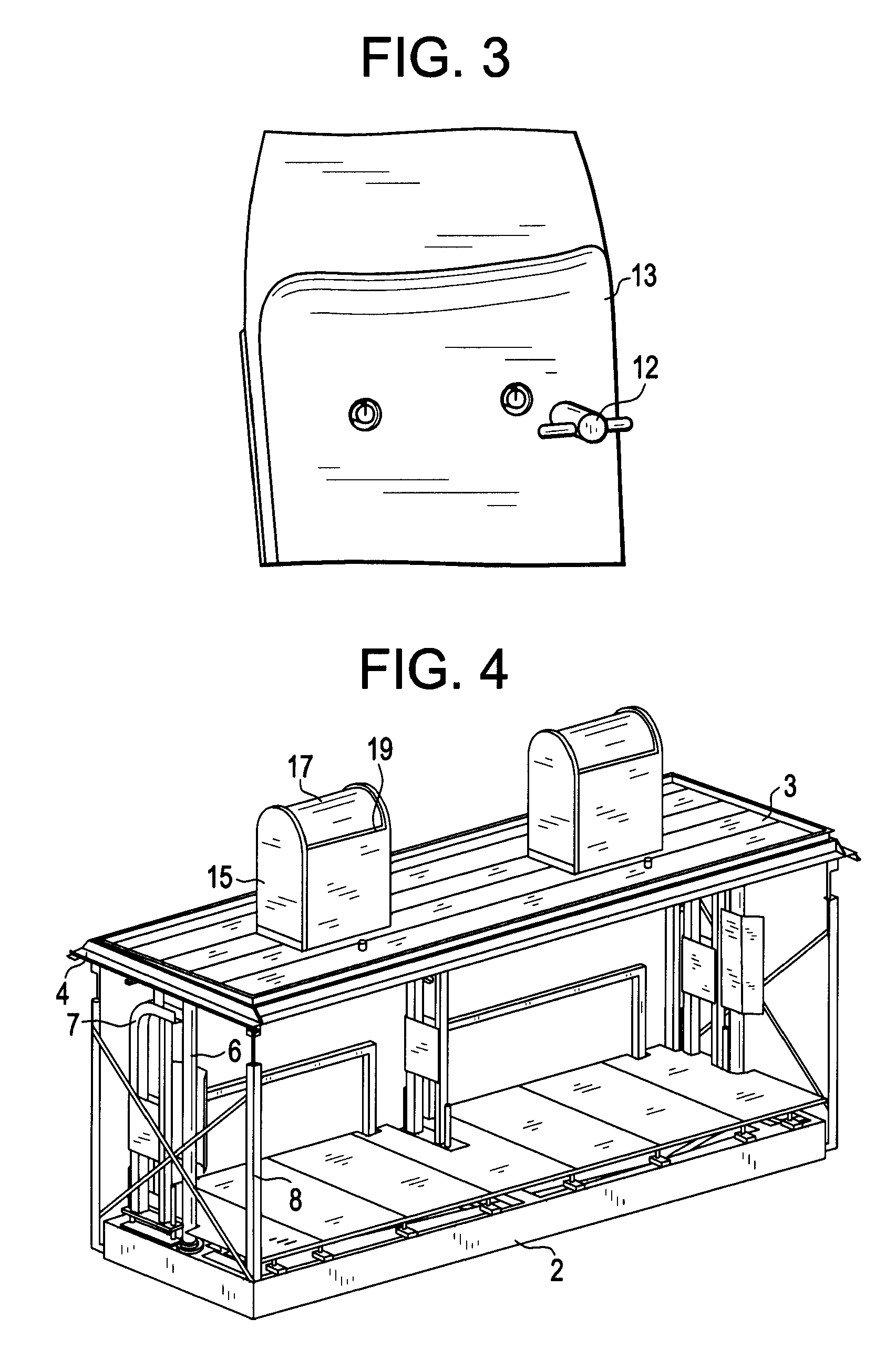 Universal system for underground storage and elevation of solid waste containers