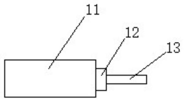 An electric ignition green unit liquid rocket engine structure