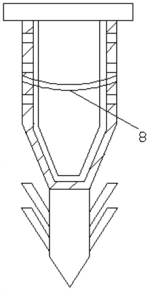 A sewage discharge device for aquaculture