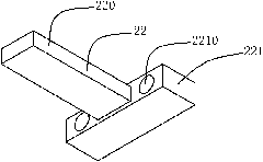 Angle connection tensile strength test device for DC power transmission converter valve component and method