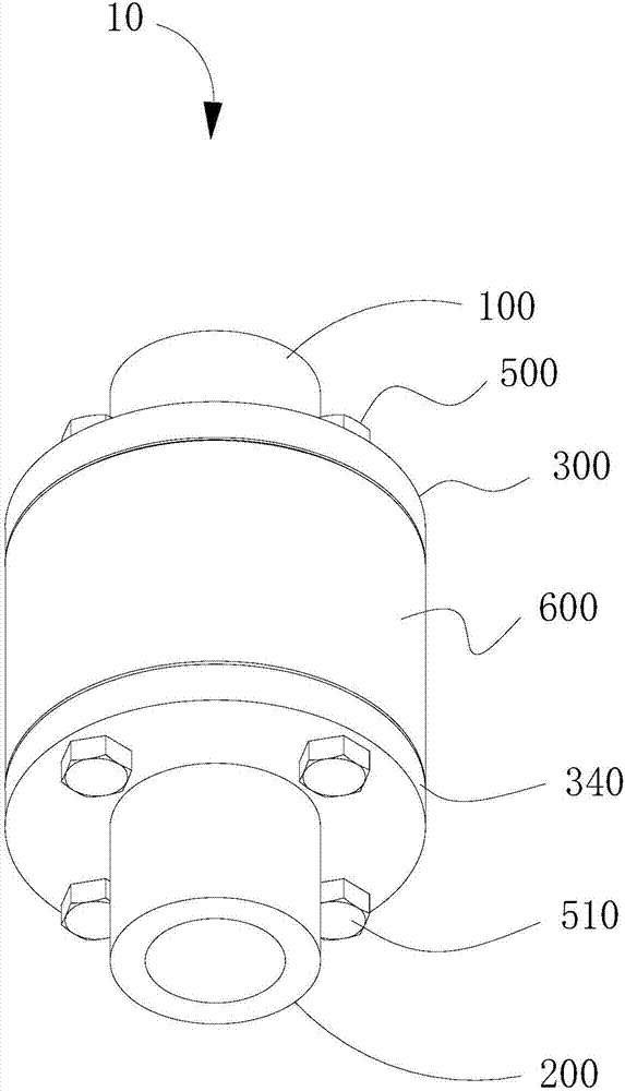 Tight connecting device