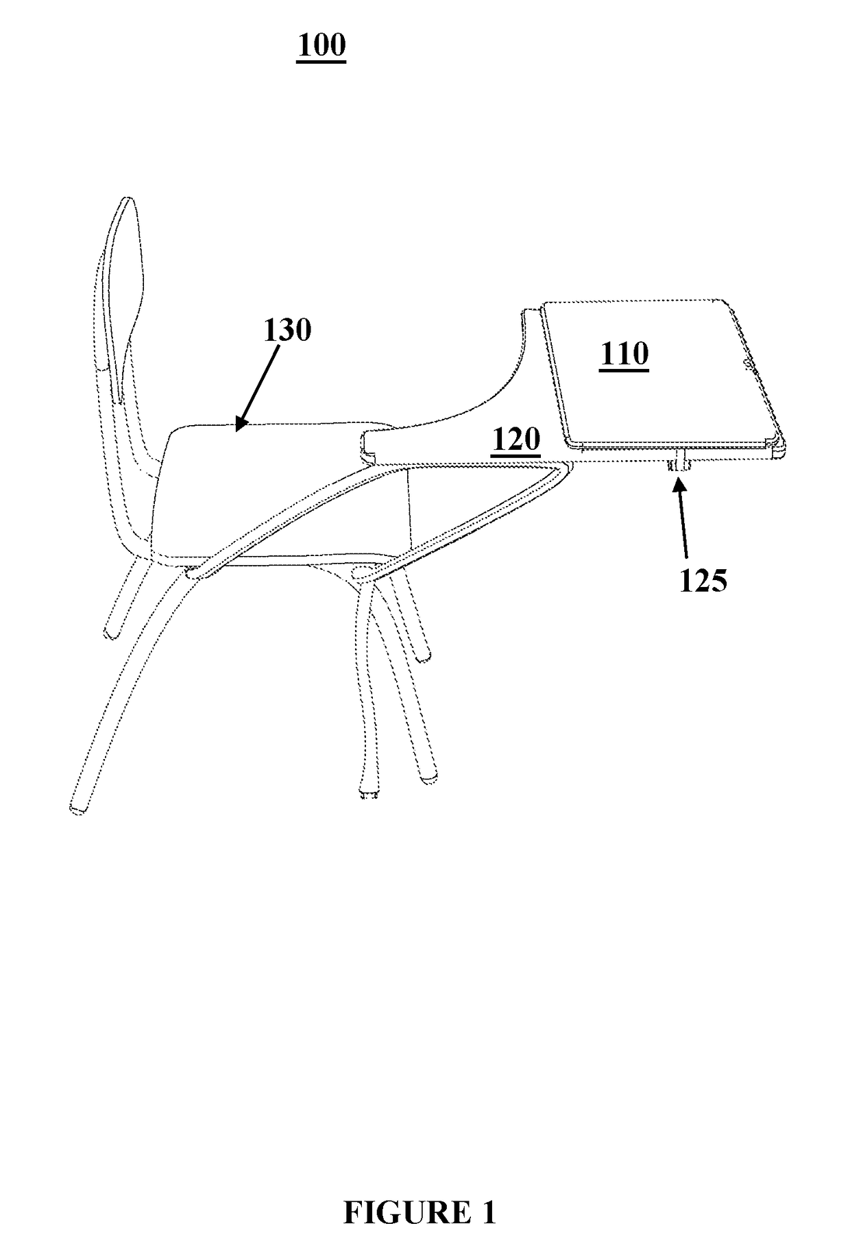 Interactive learning desk with document camera