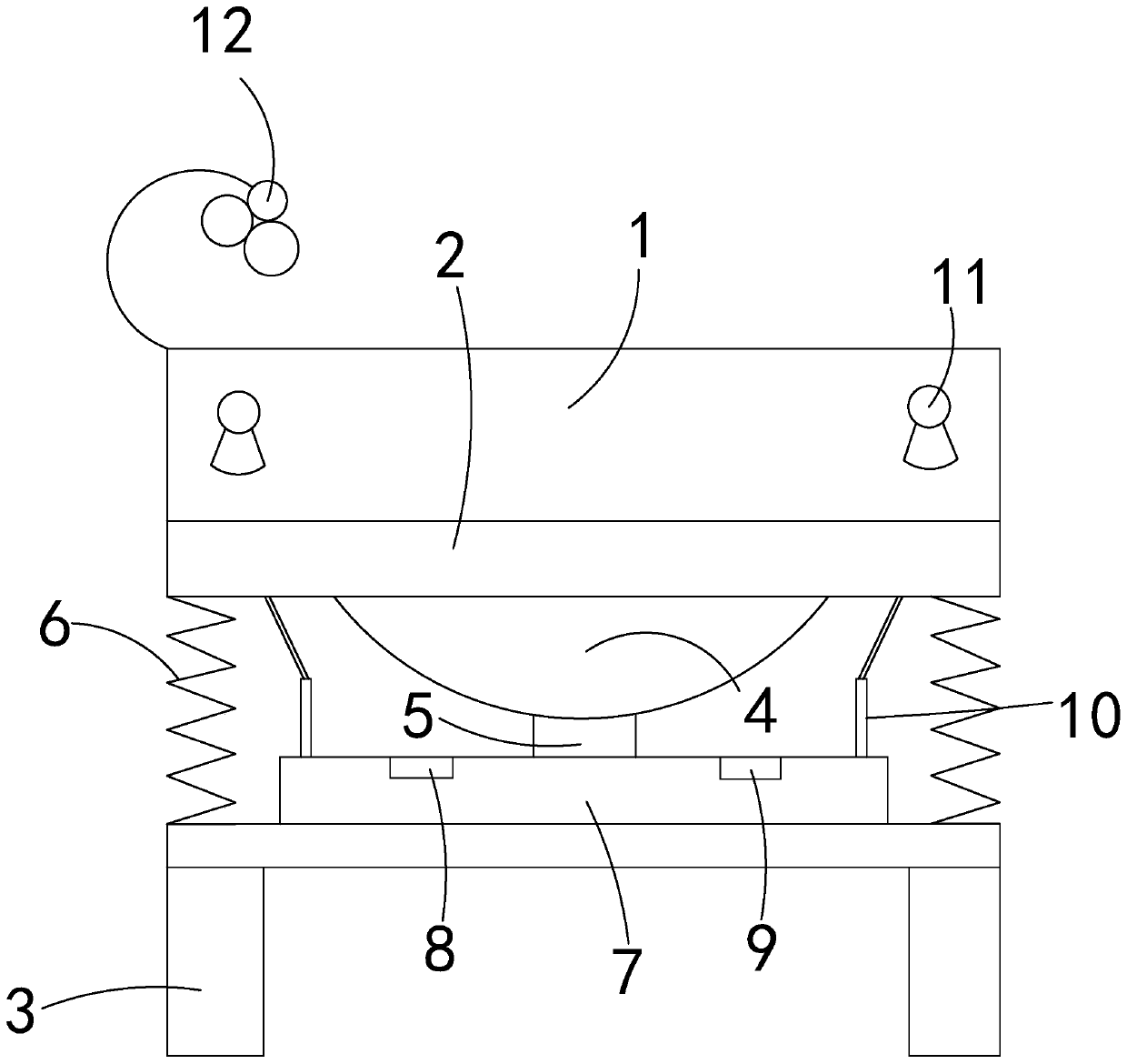 Cradle bed for baby