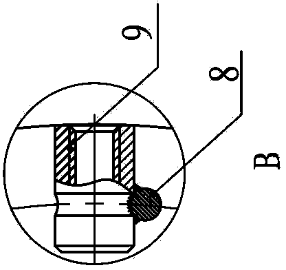 Concrete pole with grounding integration function