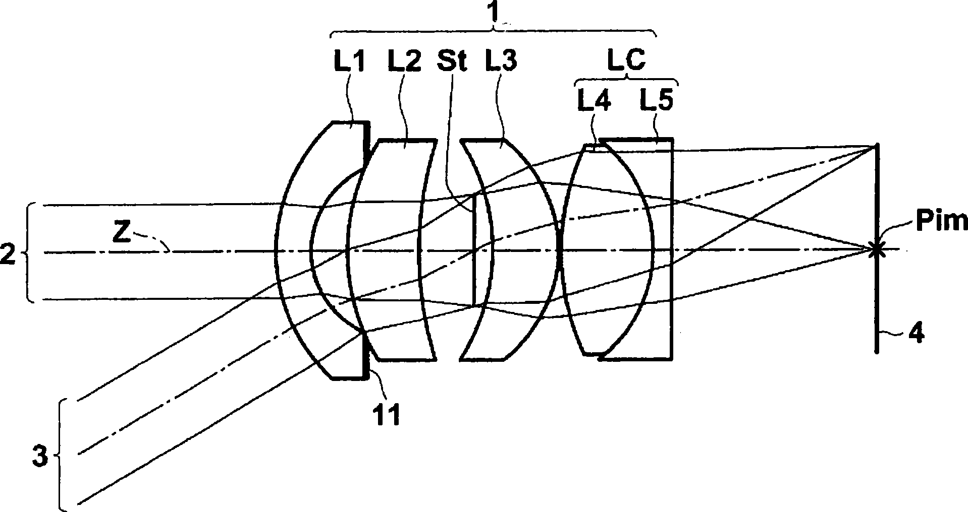 Imaging lens and image pickup apparatus