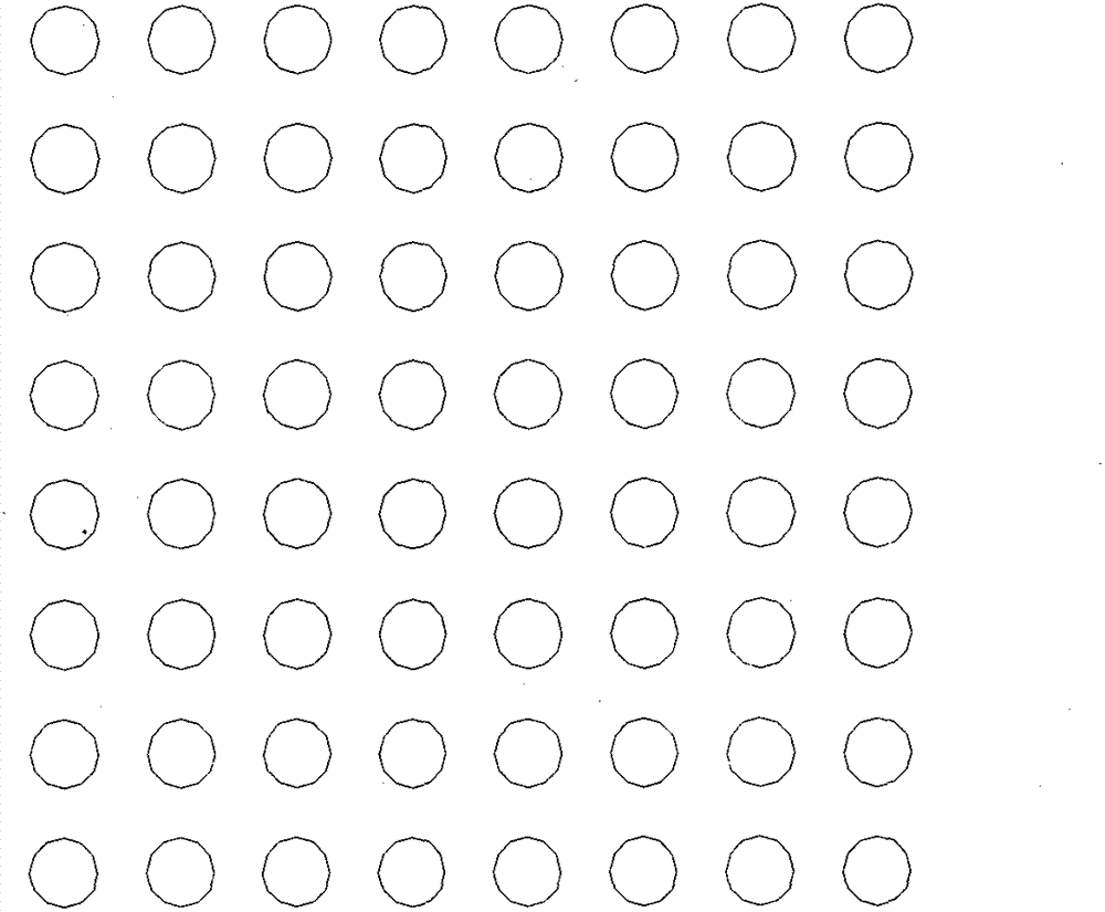 Density conversion method and density conversion device for PCB test machine