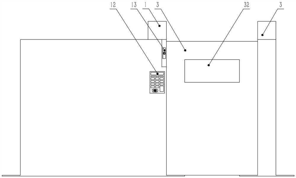 Intelligent blocking device and method for ward treatment room