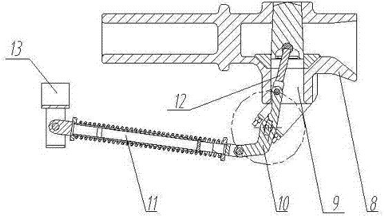 Vehicle coupling device for road-rail dual-use vehicle