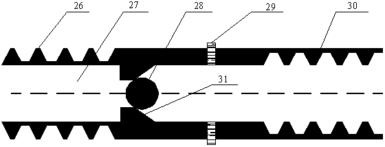 Drilling, pumping and discharging integrated coal seam pressure relief and permeability improvement device and using method thereof