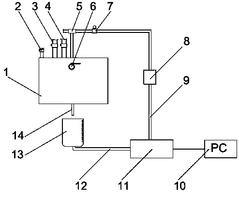 Test method for dynamically monitoring water replenishing effects of water curtains of large underground water seal rock cave depots