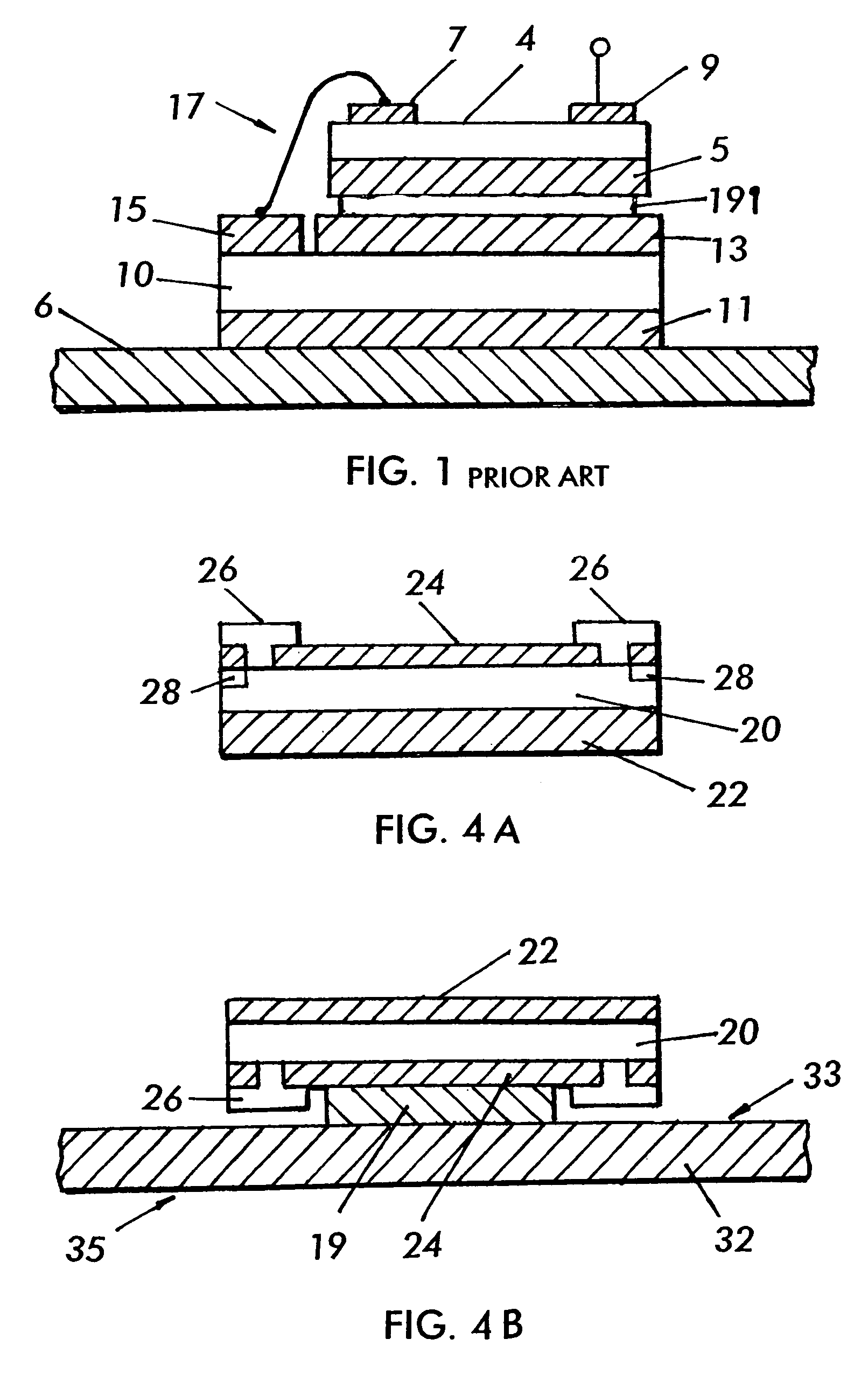 Co-packaged control circuit, transistor and inverted diode