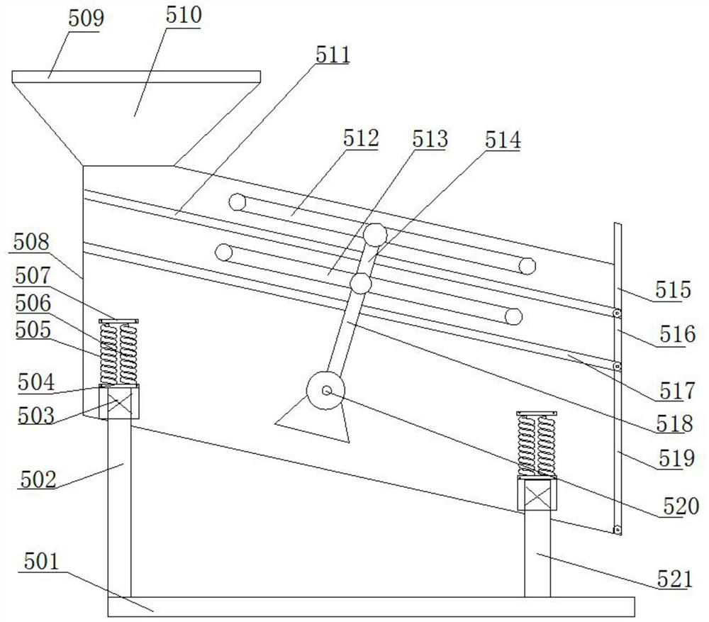 Automatic sorting treatment system for kitchen waste and treatment process