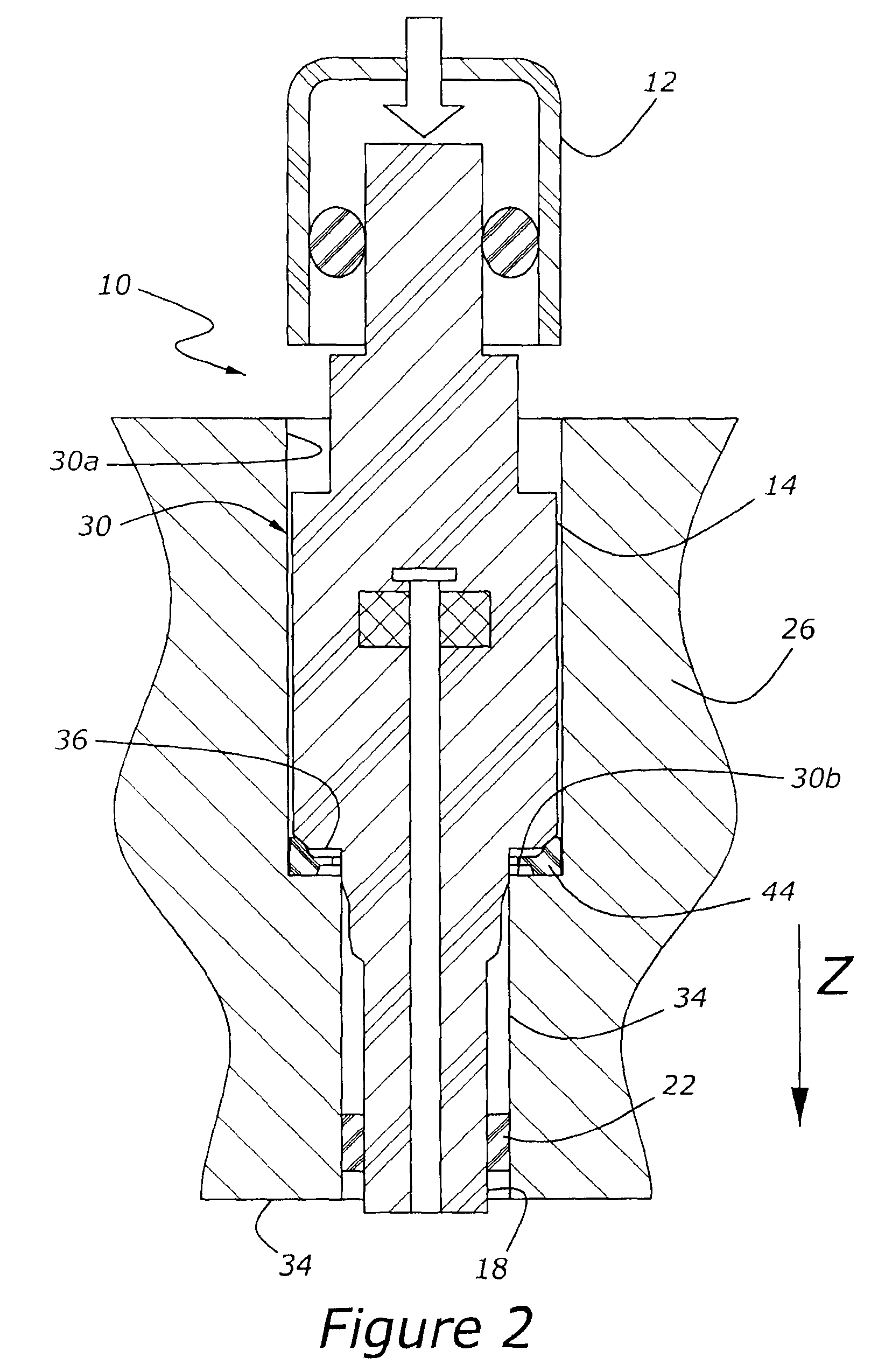 Fuel injection system for internal combustion engine with injector isolator ring