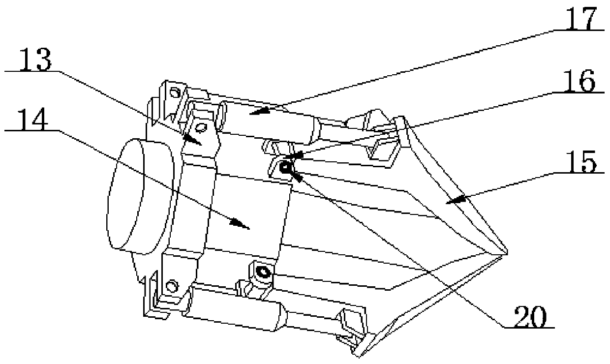 Rotary mechanical hand for machining