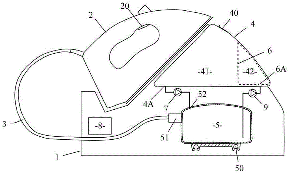 Method for operating an ironing appliance comprising a vessel for generating pressurised steam