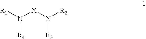 Polyamide curative from substituted amine and dimer fatty acid or ester