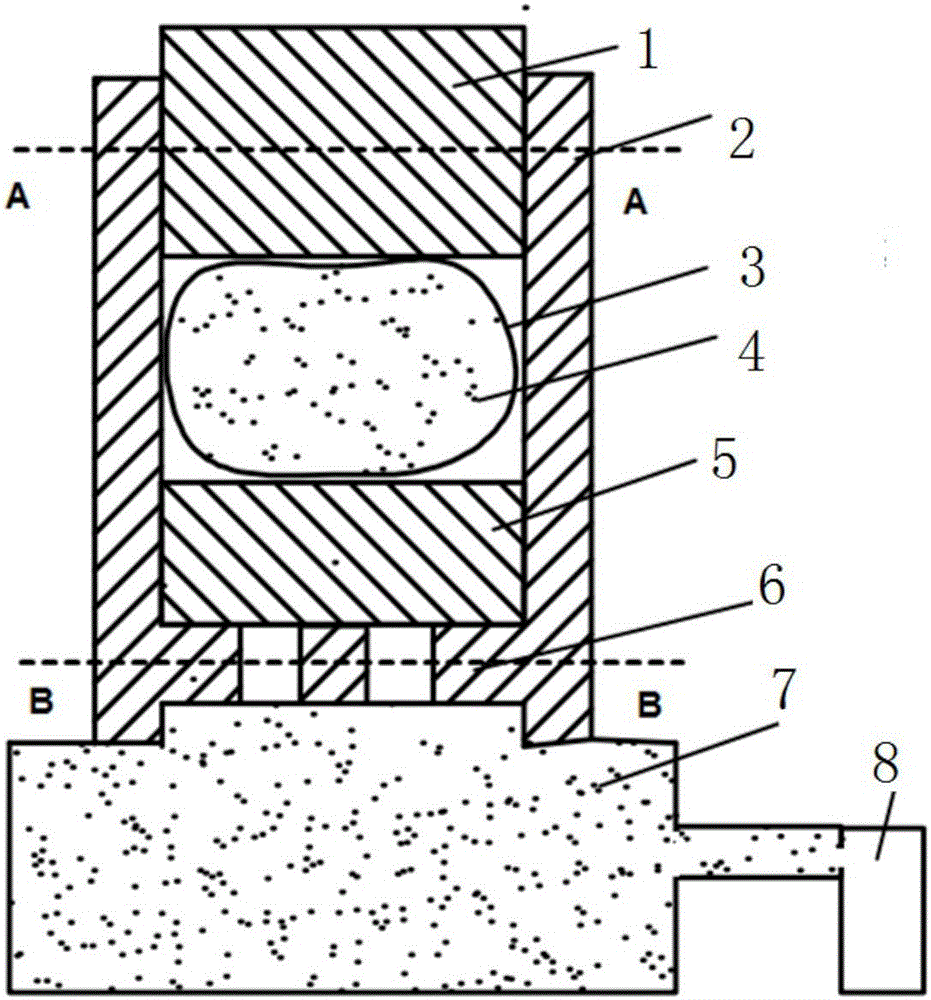 Hydrostatic extrusion device for micro planar spring