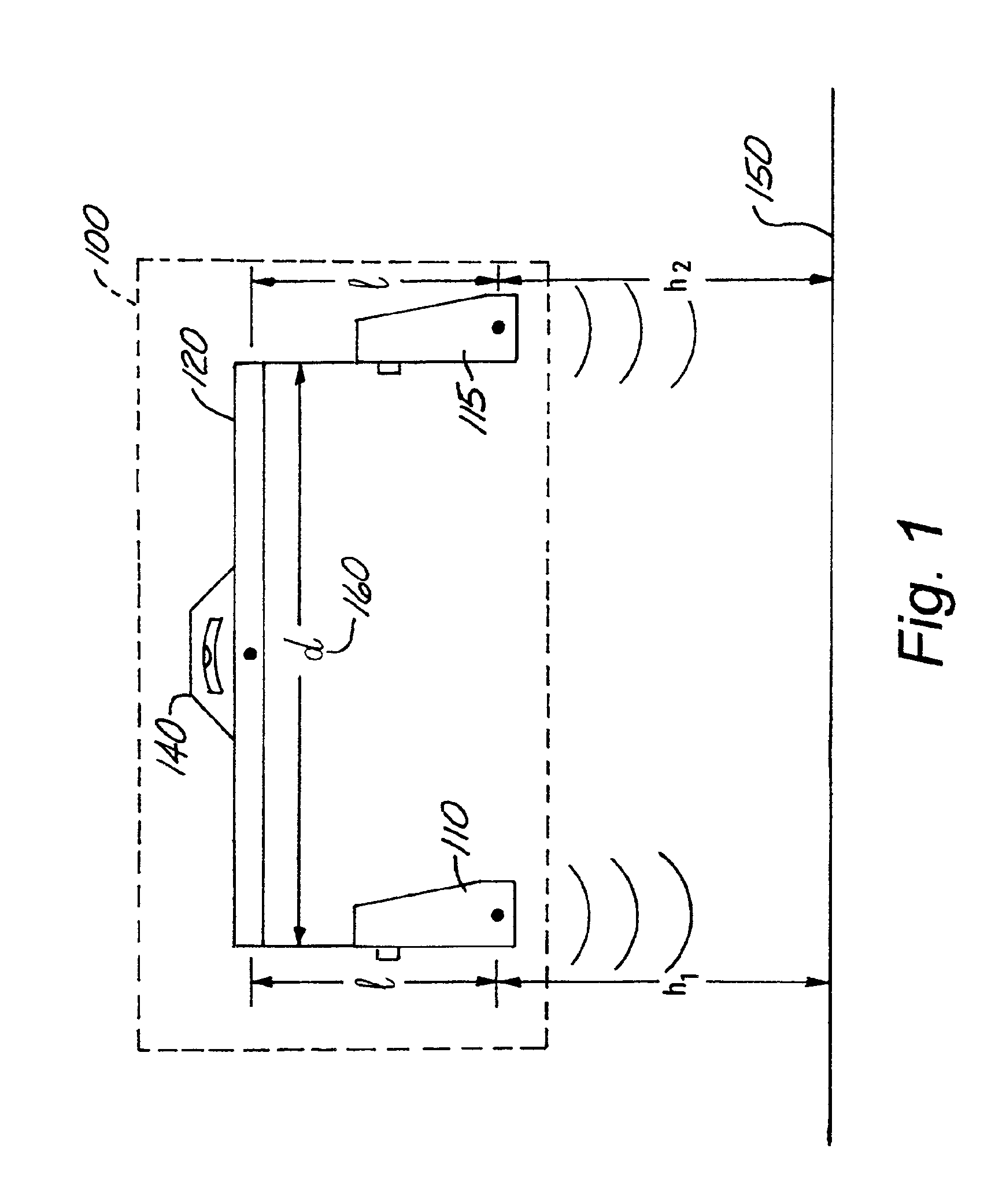 Method and apparatus for calculating and using the profile of a surface