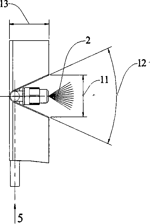 Cross flame holder for rotor engine