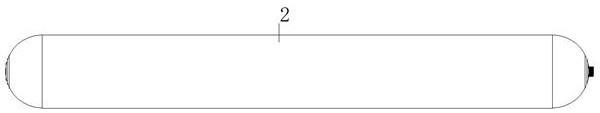 A mattress comprising elastic columns