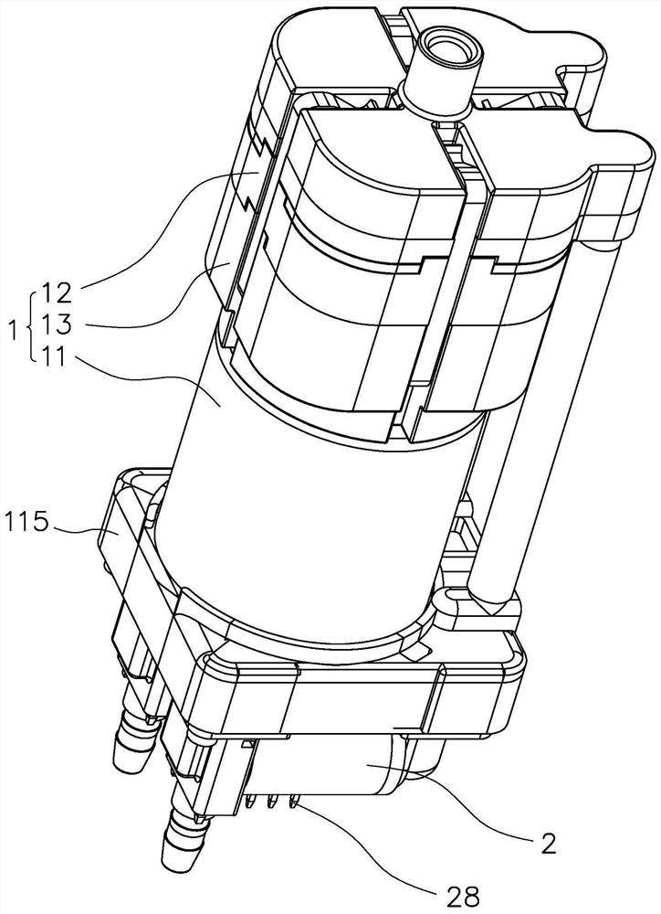 Pump and valve integrated module