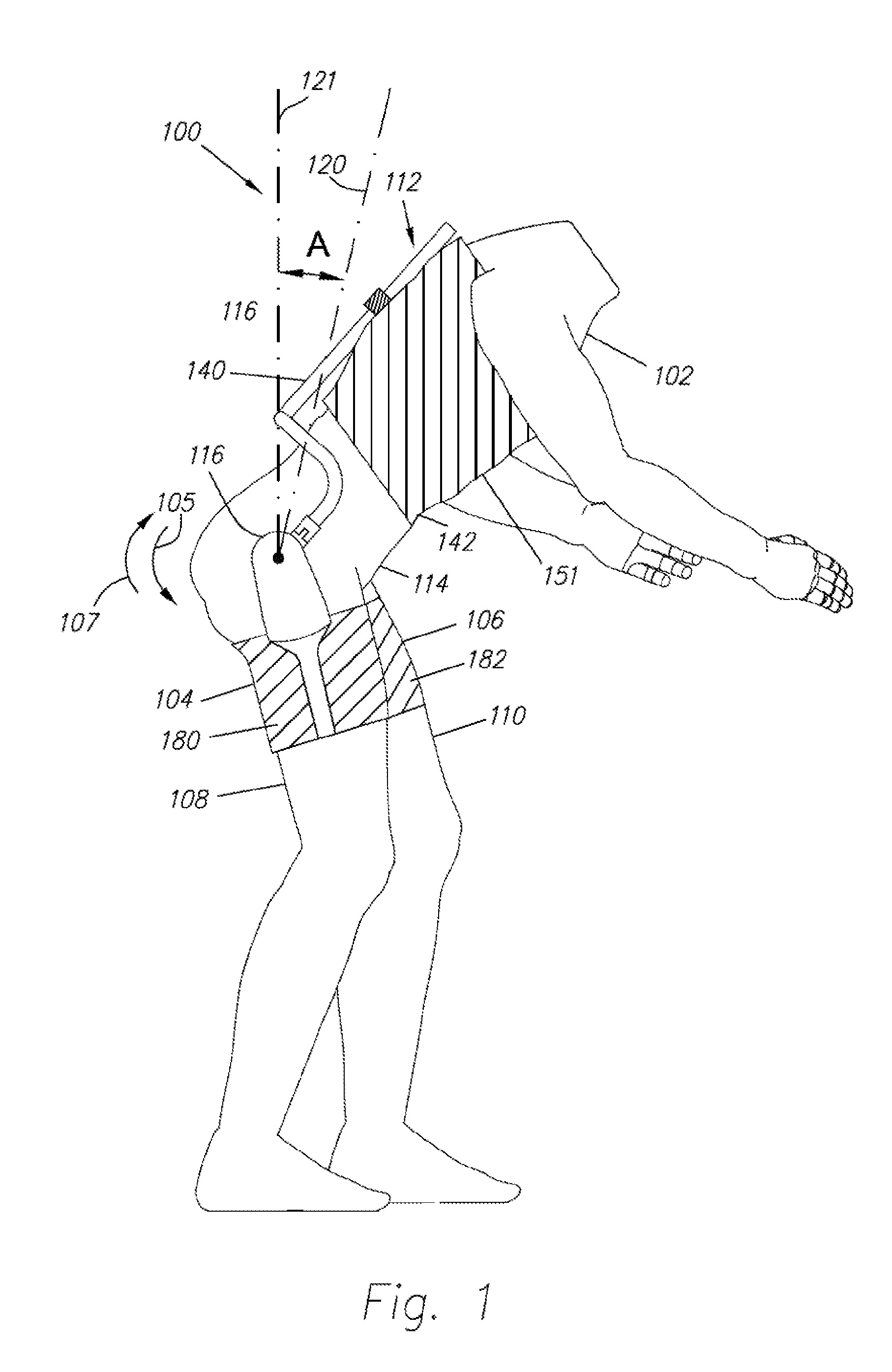 Trunk supporting exoskeleton and method of use