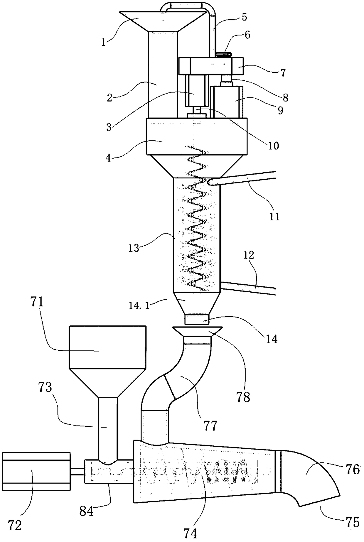 Fertility improving type thermal desorption soil remediation equipment and method