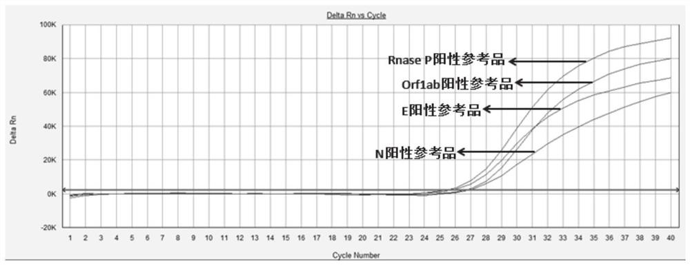 Primers and method for simultaneously detecting Orf1ab, E and N regions of 2019-nCov virus in one tube