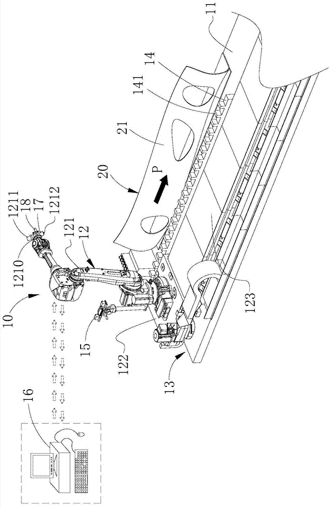 Processing method of curved surface parts and processing equipment of curved surface parts