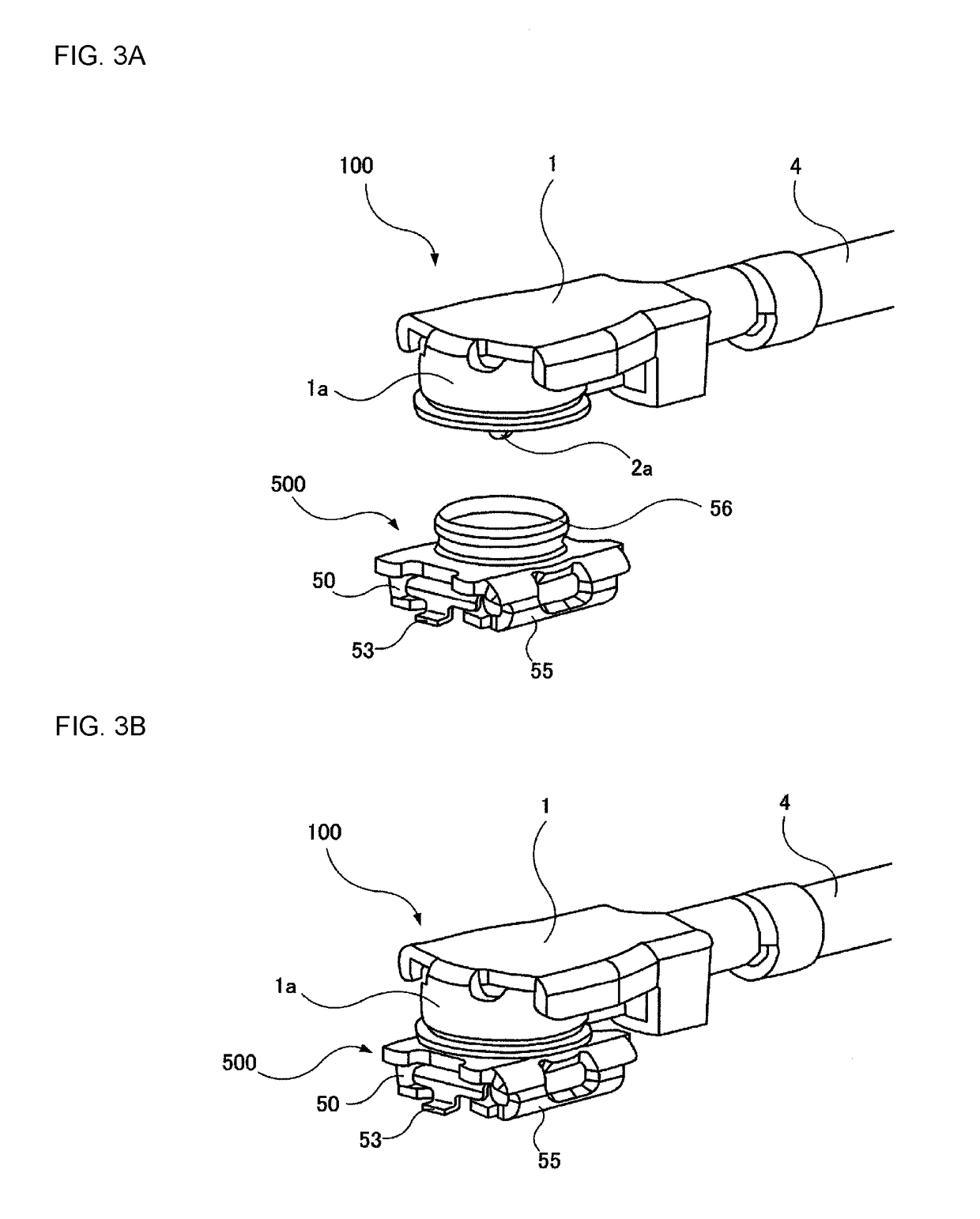 Test coaxial connector