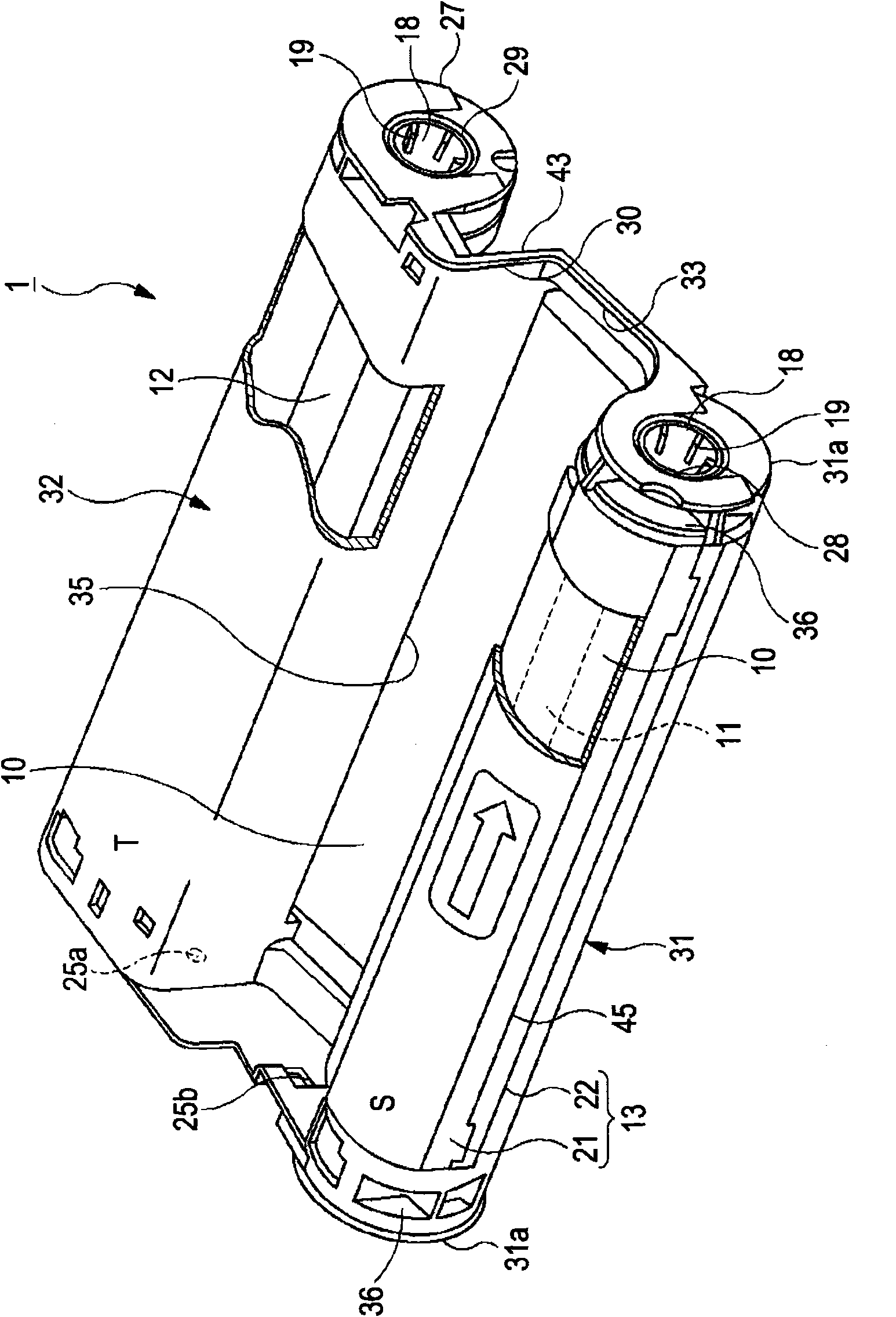 Ink ribbon cartridge