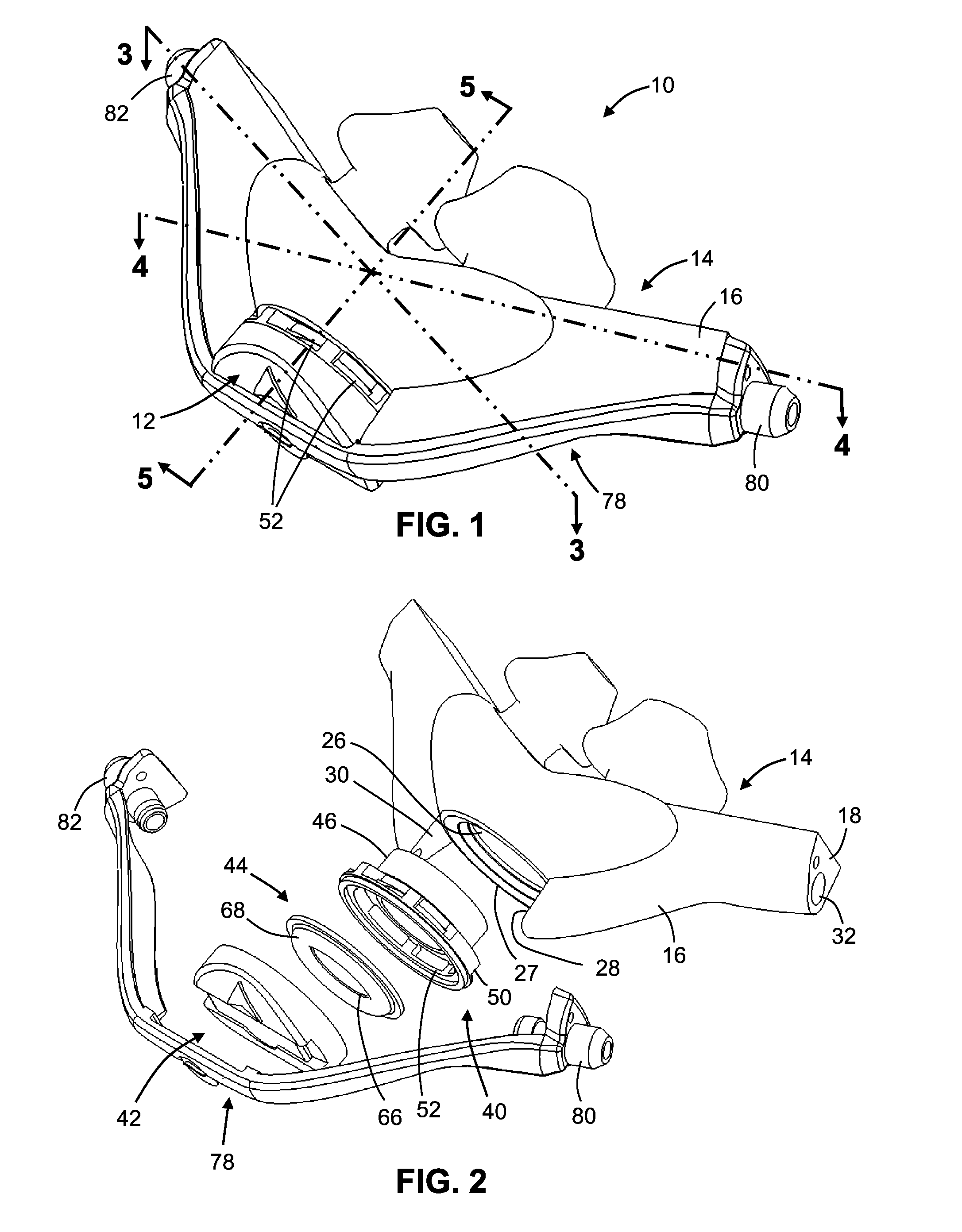 Ventilation Mask with Integrated Piloted Exhalation Valve