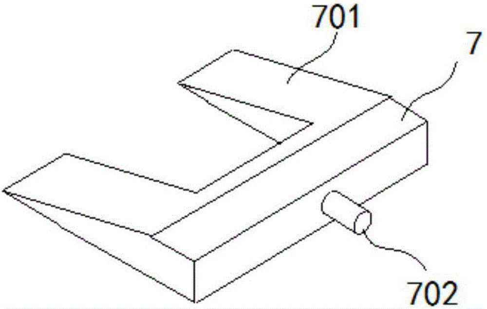 Steel sheet clamping device for laser cutting