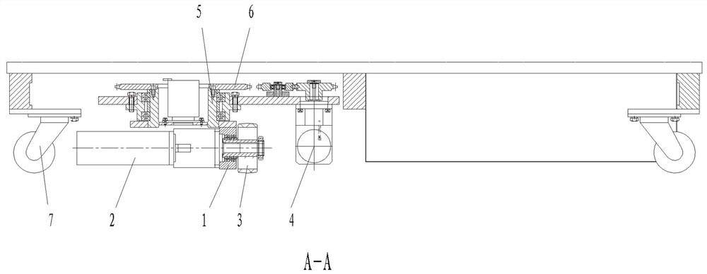 Trajectory tracking control method of agv system