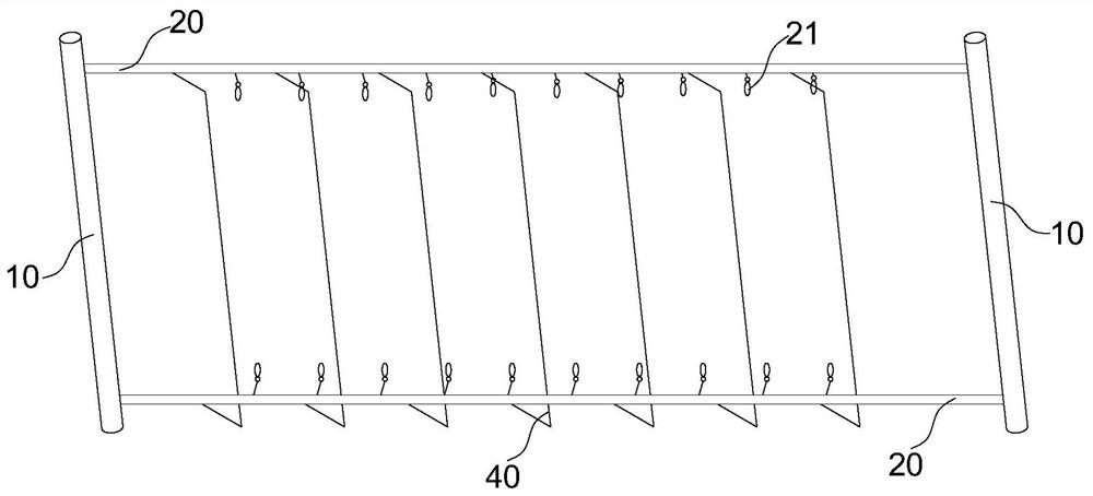 A kind of kelp and seaweed three-dimensional cultivation device and cultivation method thereof