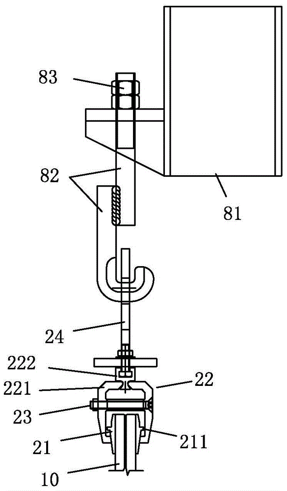 Single cable support large glass curtain wall