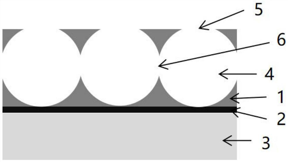 Cavity structure array assembled by silver nanoparticle, preparation method and use thereof