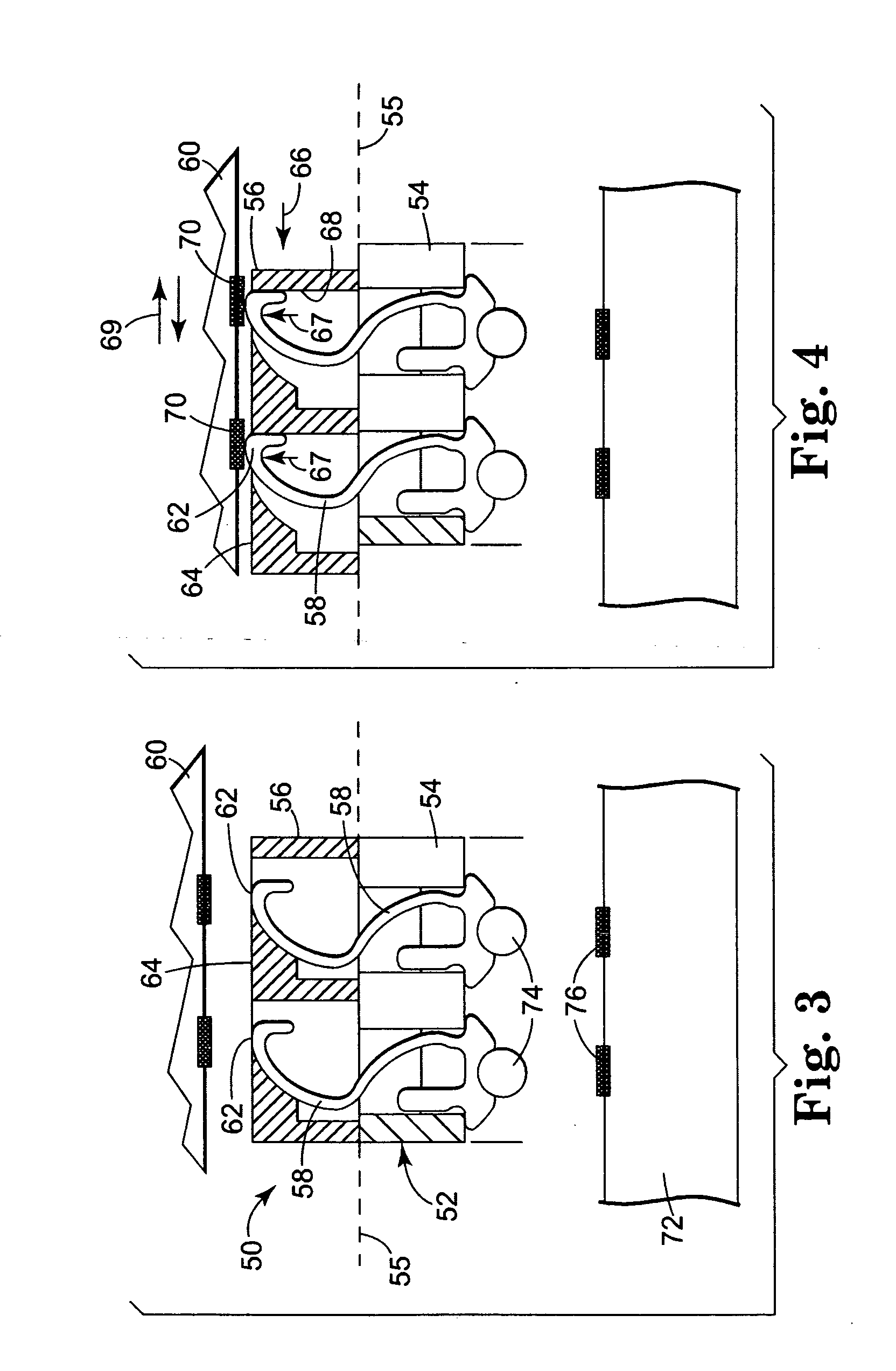 Normally closed zero insertion force connector