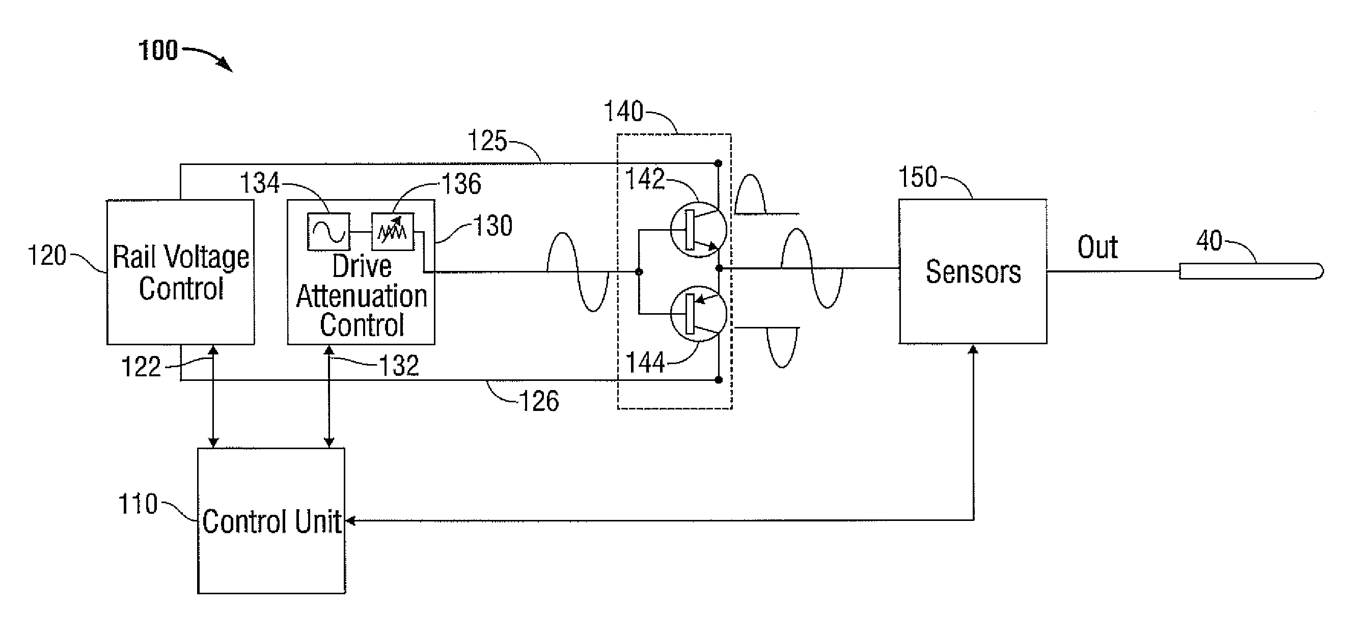 High efficiency microwave amplifier