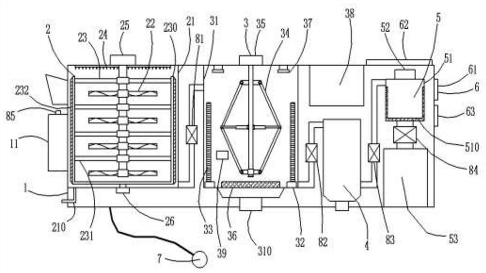 A kind of extraction device and extraction method of alfalfa total flavonoids