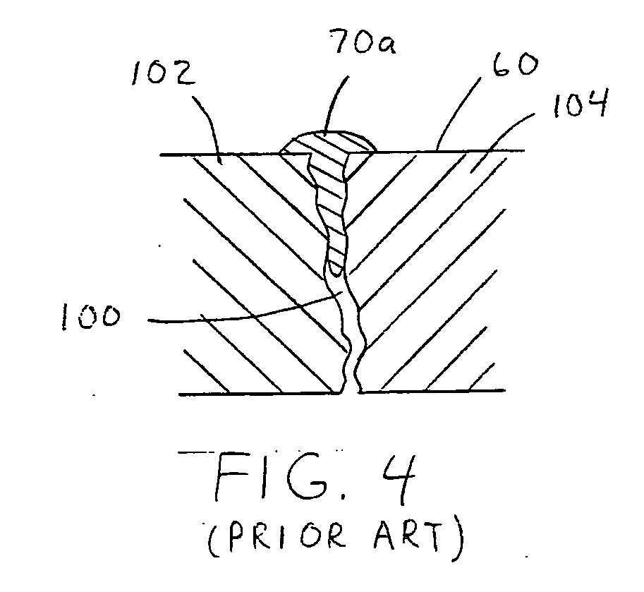 Flux system to reduce copper cracking