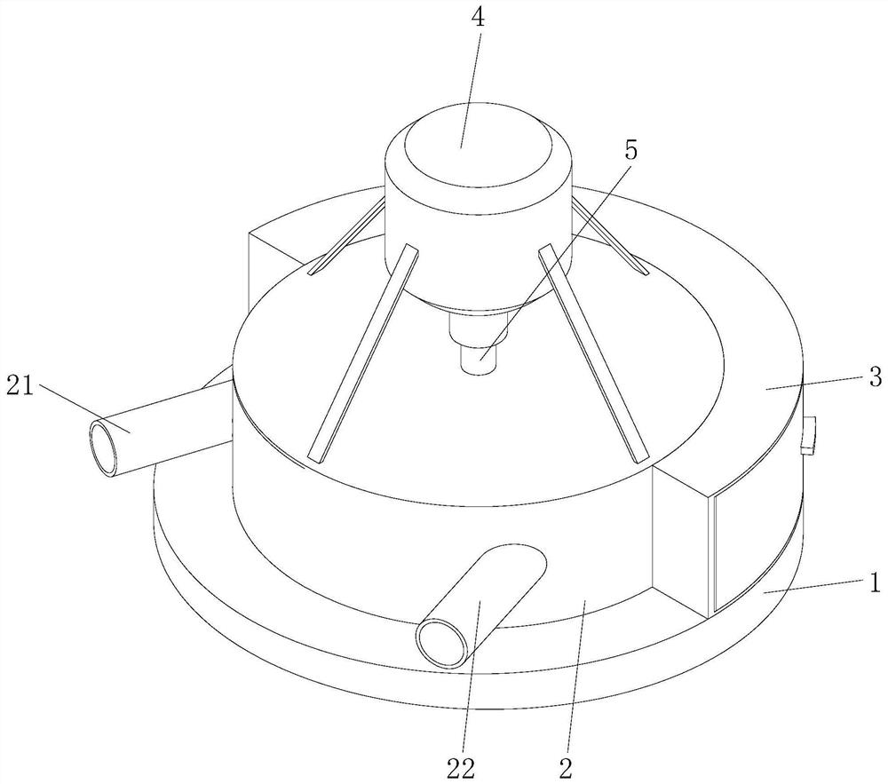 Coal mining sewage treatment device