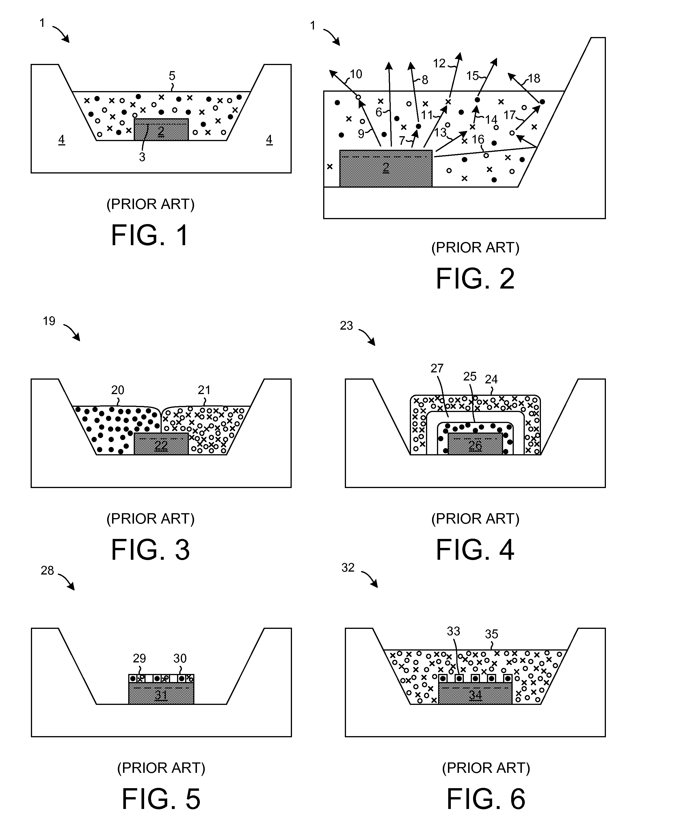 Phosphor placement in white light emitting diode assemblies