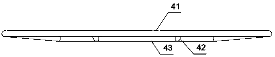 Small-sized cable releasing frame for optical cable